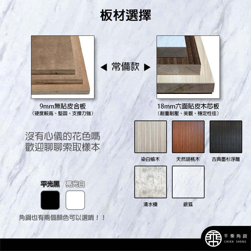 板材選擇